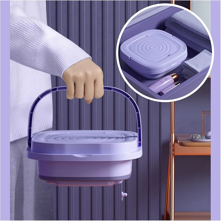 Lavadora portatil plegable 8L
